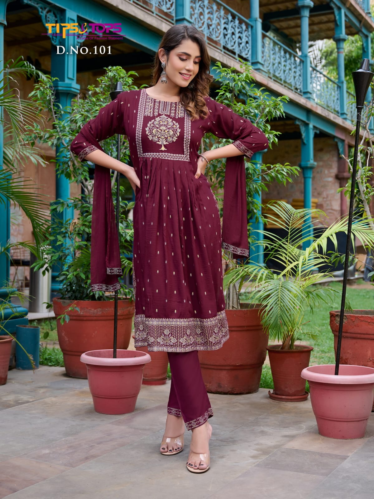 Label By Tips And Tops Nyra Cut Salwar Kameez Catalog
